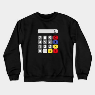 Calculator Crewneck Sweatshirt